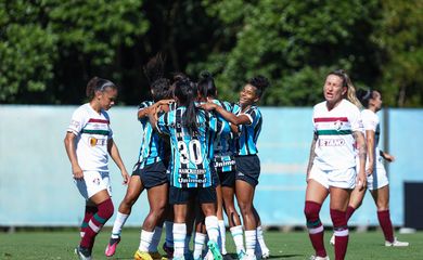 Grêmio segura reação do Fluminense e ganha pelo Brasileiro Feminino. Foto: Morgana Schuh / Grêmio FBPA