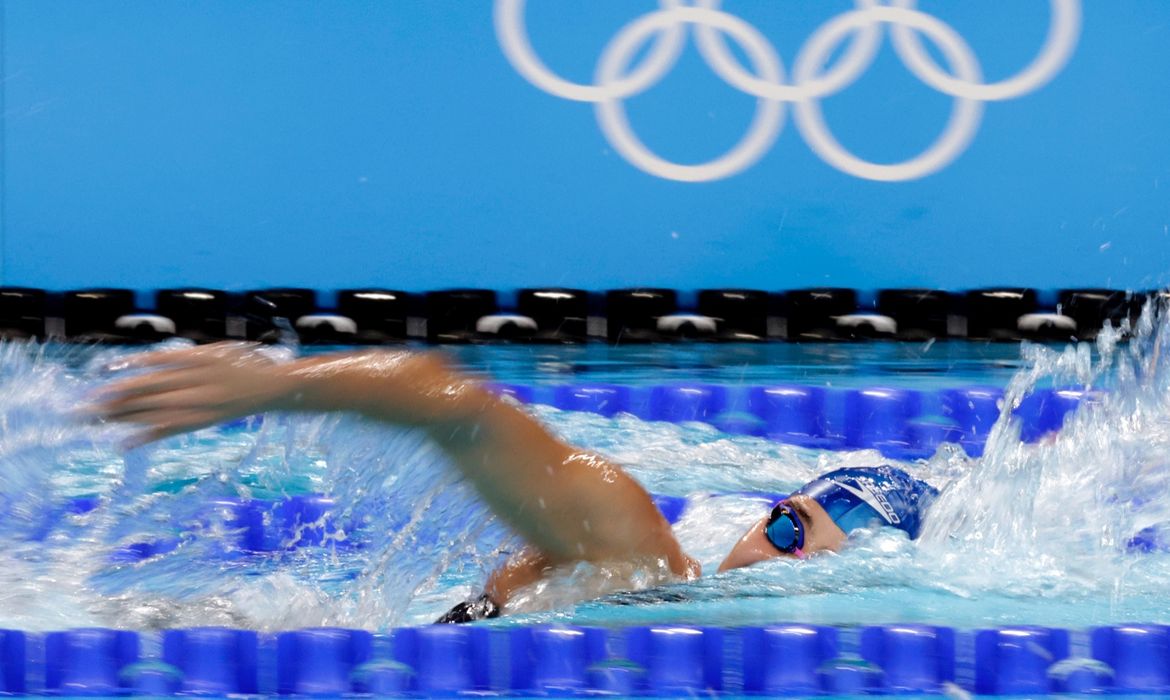 Beatriz Dizotti avança à final inédita do Brasil nos 1500m livre feminino - em 30/07/2024 - Paris 2024 - natação