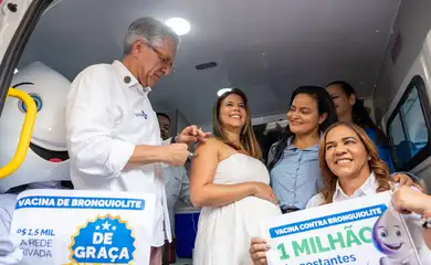 Lauro de Freitas (BA), 07/05/2026 - Ministro da Saúde, Alexandre Padilha, durante cerimônia de assinatura da OS para início das obras da maternidade de Lauro de Freitas. Foto: Carolina Antunes/MS