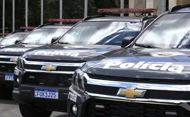 Entrega de 20 novas viaturas blindadas para Polícia Militar do estado de São Paulo. Foto: Governo do Estado de SP