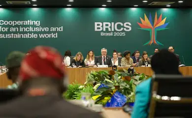 Brasília (DF) 17/06/2025 O ministro da Saúde, Alexandre Padilha, participa da 15ª Reunião de Ministros da Saúde do BRICS Foto: Fabio Rodrigues-Pozzebom/ Agência Brasil