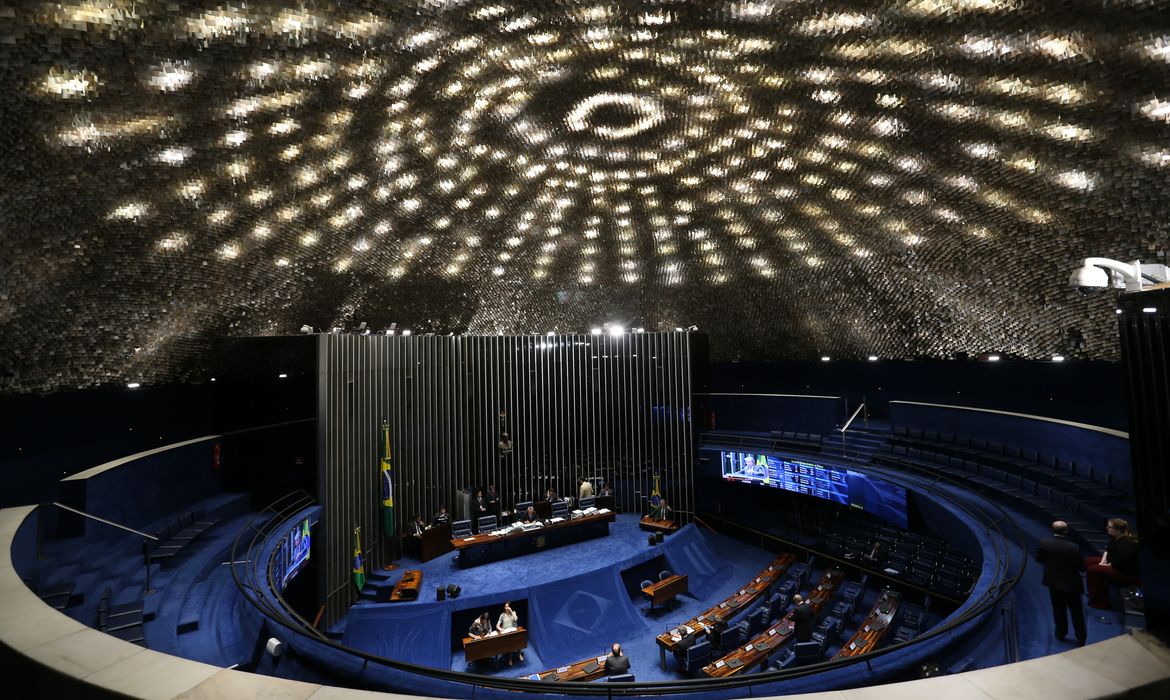 Brasília - Plenário do Senado antes do inicio da Ordem do dia (Fabio Rodrigues Pozzebom/Agência Brasil)