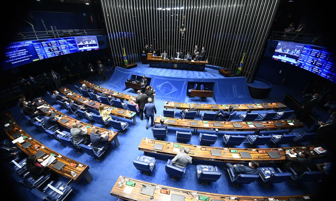 Começa sessão para escolha do novo presidente do Senado | Agência Brasil