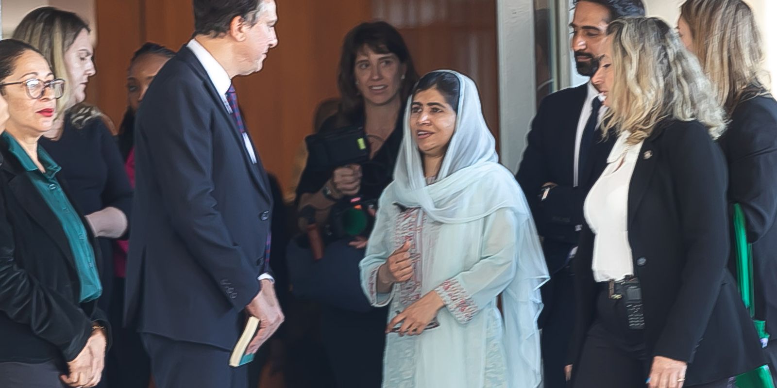 Em Brasília, Malala defende educação mais inclusiva 3 Em Brasília, Malala defende educação mais inclusiva