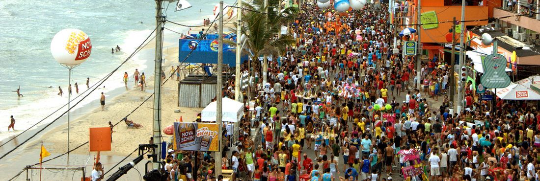 Circuito Dodô (Barra-Ondina) durante o carnaval de Salvador