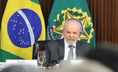 Brasília (DF), 31/10/2024 - Presidente da República, Luiz Inácio Lula da Silva, durante reunião com ministros e governadores. Foto: Valter Campanato/Agência Brasil