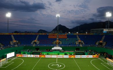 Rio de Janeiro - Anoitecer no Parque Olímpico durante os Jogos Paralímpicos Rio 2016 (Fernando Frazão/Agência Brasil)