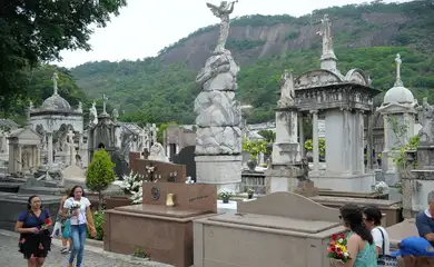 Cemitério São João Batista em Botafogo, zona sul do Rio