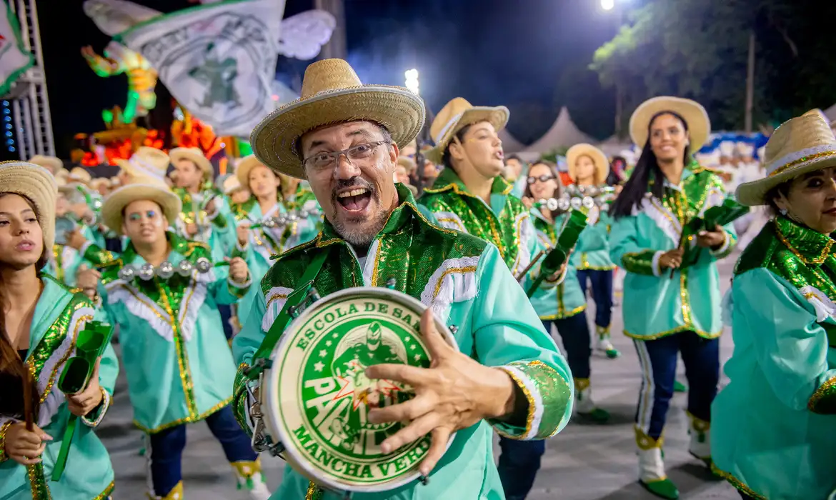São Paulo (SP), 20/02/2025 - TV Brasil transmite desfiles das escolas de samba de São Paulo no Carnaval 2025. Foto: Felipe Araujo/Liga-SP