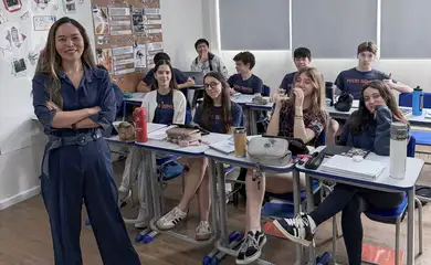 Brasília (DF) 05/11/2025 – Cintia Etsuko Yamashita, coordenadora pedagógica da Escola Bilíngue Pueri Domus da Aclimação, em São Paulo.
Foto: Cintia Etsuko Yamashita/Arquivo pessoal