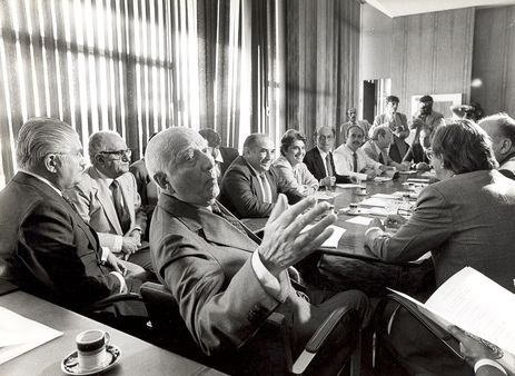 Ulisses Guimarãees, Presidente da Câmara dos Deputados. Foto: Elza Fiuza