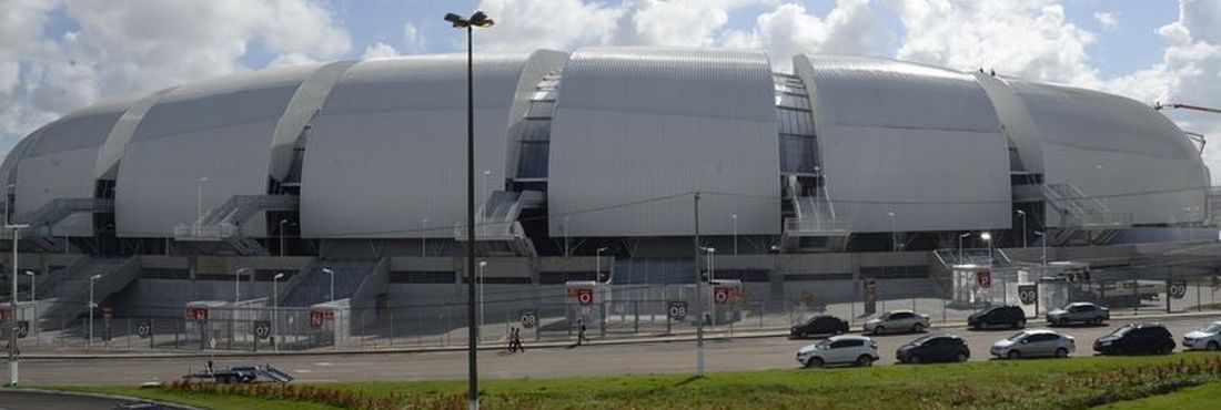 Natal - A Arena das Dunas será palco da Copa do Mundo que tem início em junho