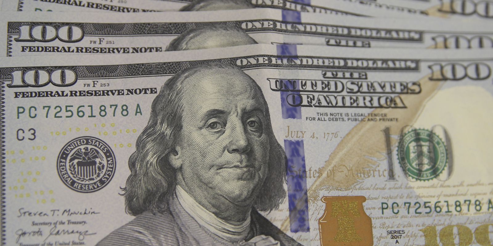 Dólar sobe para R$ 5,43 com temores sobre recessão nos EUA