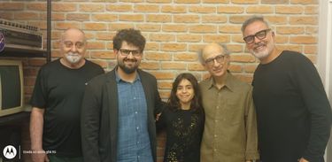 Lionel Fischer, Tomaz Soares, Maria Vitória, Tim Rescala e Saulo Rodrigues