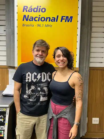 Catherine Zilá, bailarina e co-diretora de "O Labirinto de Vidro"