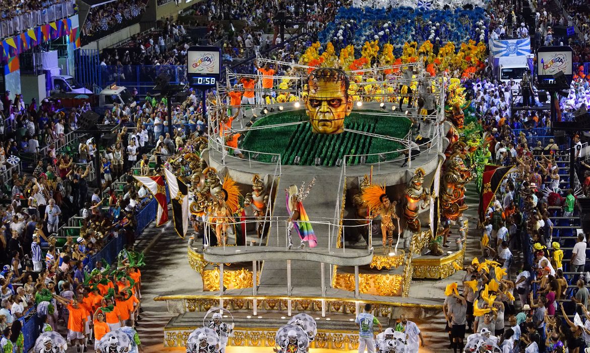 Rio de Janeiro - Desfile da Beija-flor de Nilópolis, campeã do carnaval de 2018 do Rio de Janeiro  (Fernando Grilli/RioTur)