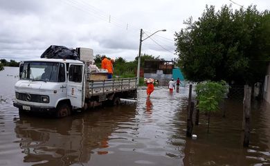 enchentes em Alegrete