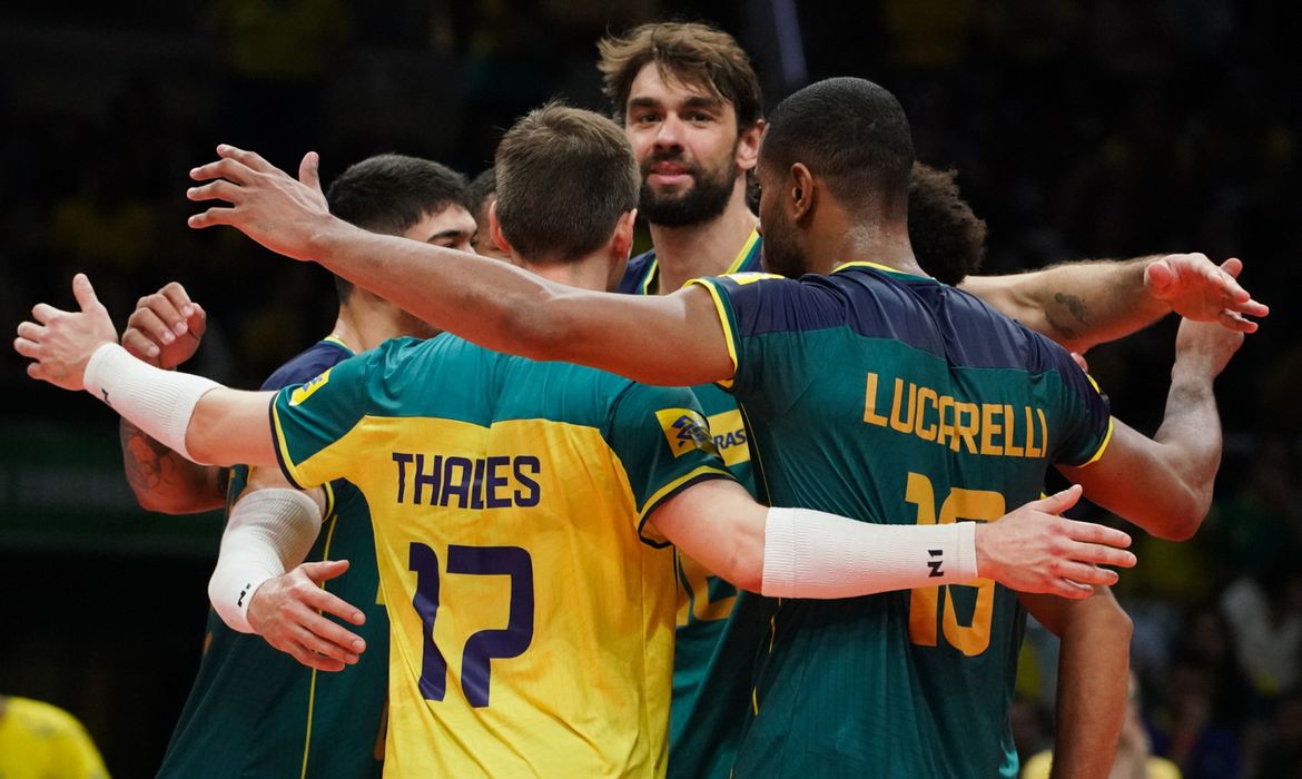 Pré-Olímpico de vôlei masculino: Brasil 3 x 1 Cuba