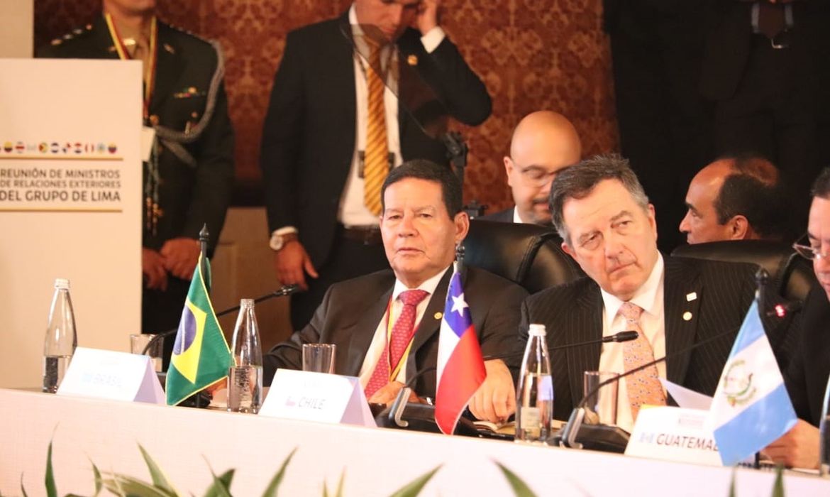 Vicepresidente de Brasil, Hamilton Mourão,Cancillería Colombia