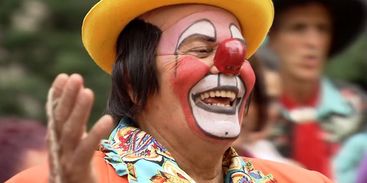 Palhaco Xuxu na estreia da série Circos/Divulgação/TV Brasil Palhaco Xuxu na estreia da série Circos