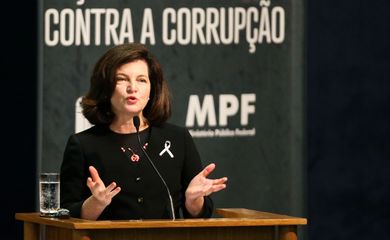 Brasília - A procuradora-geral da República, Raquel Dodge, participa de solenidade em comemoração ao Dia Internacional de Combate à Corrupção (Marcelo Camargo/Agência Brasil)