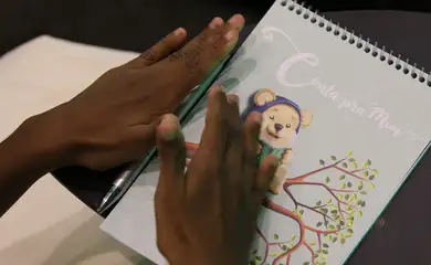 O ministro da Educação, Abraham Weintraub, e o secretário de Alfabetização, Carlos Nadalim, lançam programa Conta pra Mim  Foto: Fabio Rodrigues Pozzebom/Agência Brasil/Arquivo