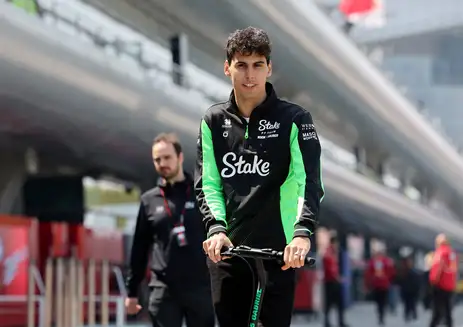  Shanghai, China - 22/03 2025 - Formula One F1 - Chinese Grand Prix - Shanghai International Circuit,
Sauber's Gabriel Bortoleto ahead of the Chinese Grand Prix. REUTERS/Tyrone Siu