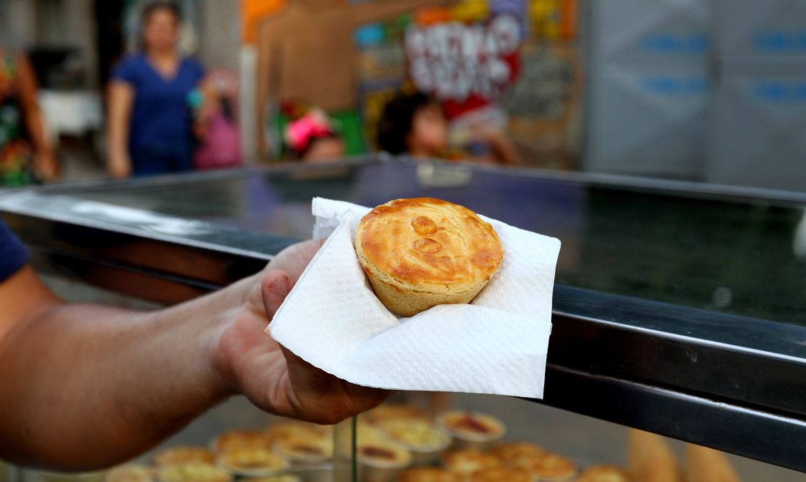 Rio de Janeiro (RJ), 16/11/2023 - Empada do Ki Empada Boa,  que concorre no 