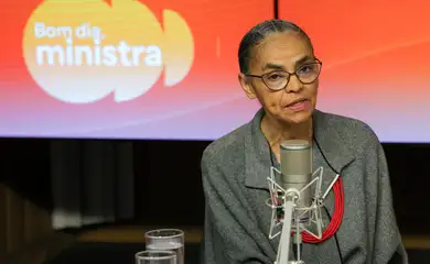 Brasília (DF) 28/11/2025 - A Ministra de Estado do Meio Ambiente e Mudança do Clima, Marina Silva, participa do programa Bom Dia, Ministra.  Foto: Fabio Rodrigues-Pozzebom/ Agência Brasil