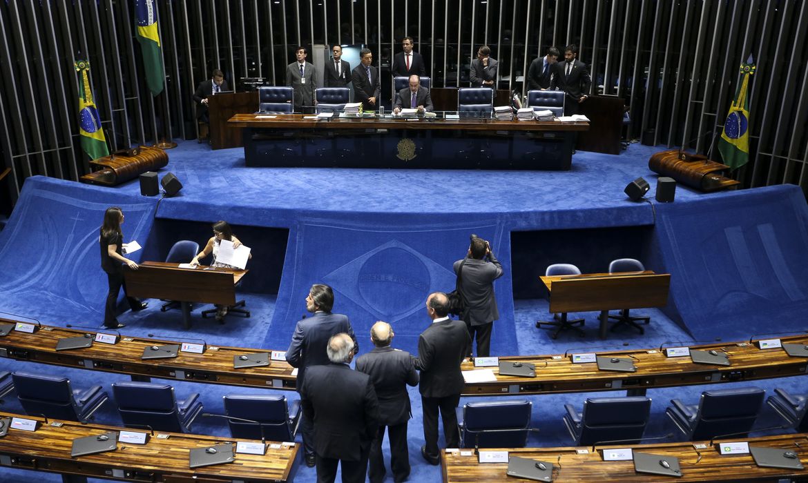 Brasília - Senado faz sessão extraordinária para votar medidas provisórias (Marcelo Camargo/Agência Brasil)