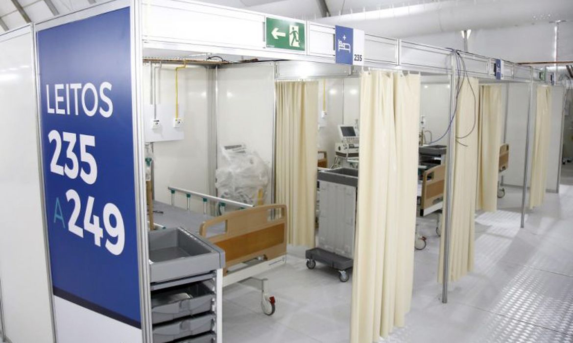Mauricio Bazilio/Governo do Rio de Janeiro O Hospital de campanha Lagoa-Barra