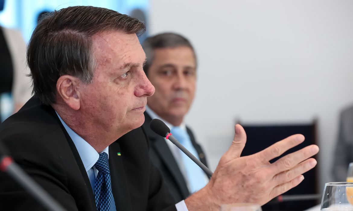 O presidente da República, Jair Bolsonaro, participa da 34ª Reunião do Conselho de Governo