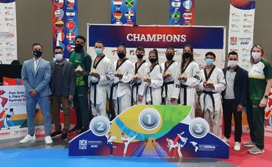 Seleção brasileira de Taekwondo no Pan-Americano do México 2021