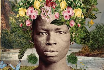 'Série I - Afetocolagens - Desconstrução de Visualidades Negativas em Corpos Negros', de Silvana Mendes