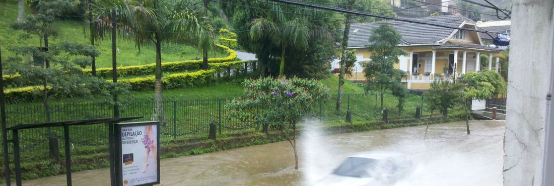 Chuvas em Petrópolis.