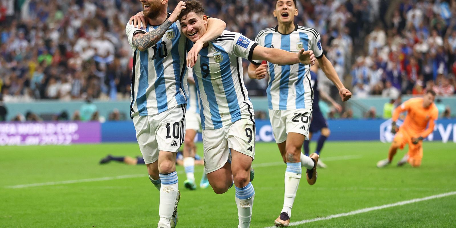Avec Messi et Álvarez, l’Argentine atteint la finale de la coupe
