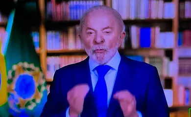 Brasília (DF), 17/07 /2025  - Presidente Luiz Inácio Lula da Silva durante pronunciamento a Nação. Foto: Lula Marques/Agência Brasil/ Reprodução TV