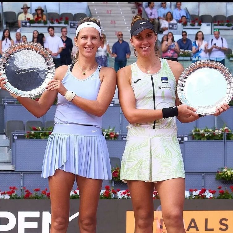 CAMPEÃ!!! Bia Haddad vence o torneio de duplas do WTA 1000 de Madri - Surto  Olímpico