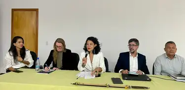 Secretária Marta Machado participa de roda de conversa no Encontro Binacional Brasil e Colômbia