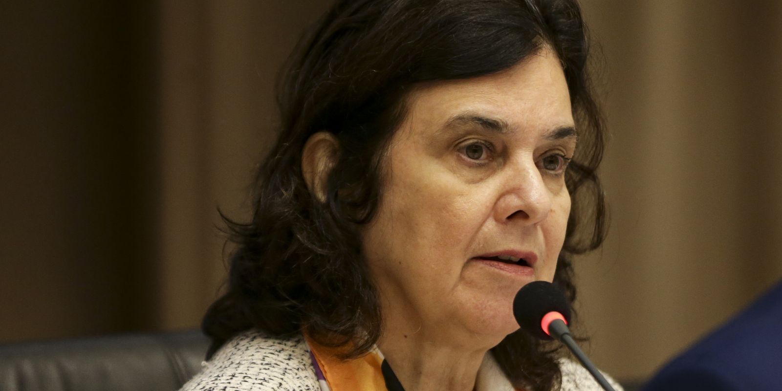 Brasília (DF), 26/06/2023 - A ministra da Saúde, Nísia Trindade, durante a abertura do Seminário Internacional de Atenção Especializada à Saúde, na sede da Organização Pan-americana de Saúde (Opas), em Brasília. Foto: Marcelo Camargo/Agência Brasil