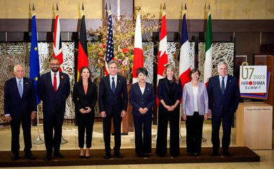 Reunião do G7 em Tóquio
 8/11/2023   Eugene Hoshiko/Pool via REUTERS