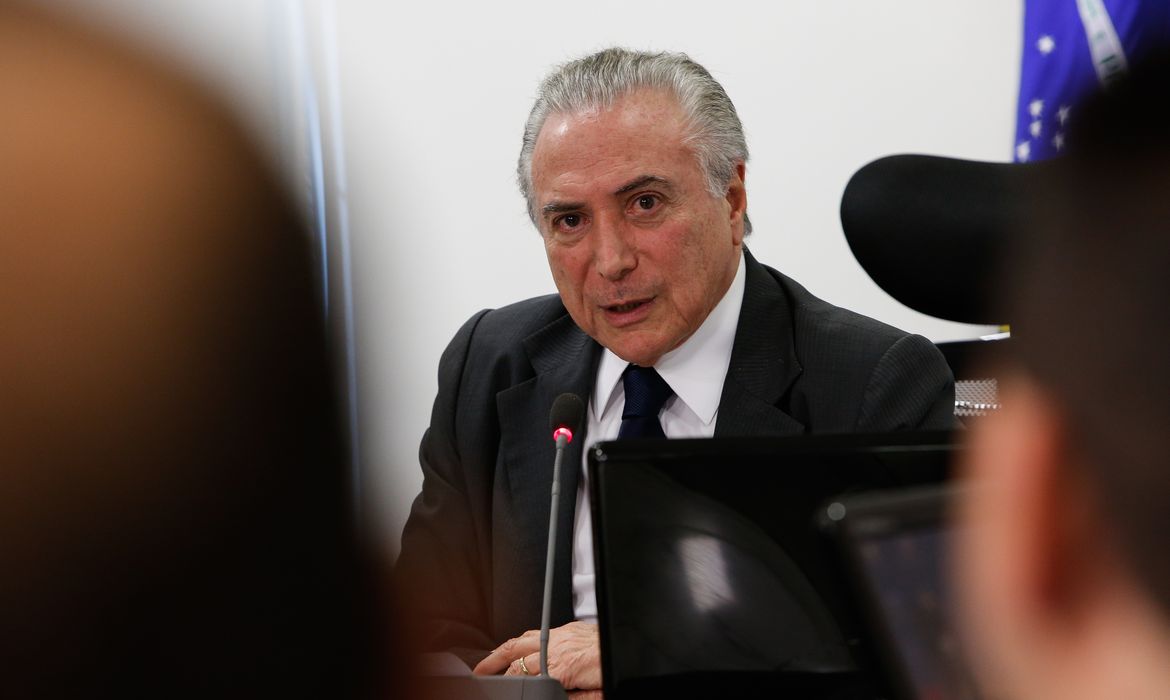 Brasília - Reunião de Michel Temer com líderes e senadores da base aliada (Marcos Corrêa/PR)