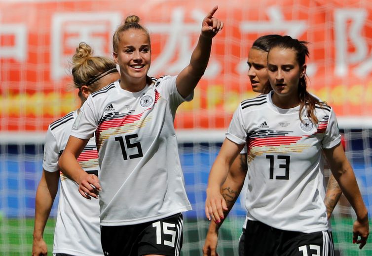 O futebol feminino está crescendo na Alemanha