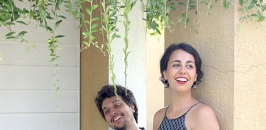 O duo da cantora Luiza Sales e pianista Pedro Carneiro