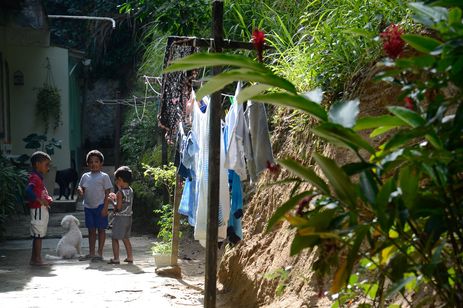 Rio de Janeiro - Quilombo Sacopã, na Lagoa Rodrigo de Freitas.Justiça penhora bens da comunidade quilombola em um processo tramitado por 30 anos na justiça. (Tânia Rêgo/Agência Brasil)