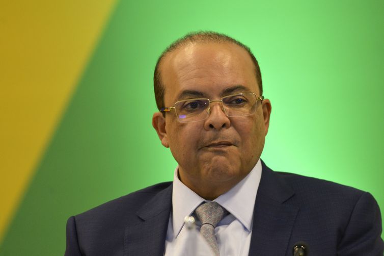  O governador eleito Ibaneis Rocha (DF),, durante Fórum de Governadores eleitos e reeleitos, em Brasília.  