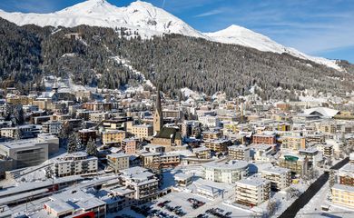 Vista da cidade de Davos, na Suíça
07/12/2023 REUTERS/Denis Balibouse