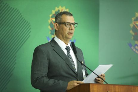 Porta-voz da Presidência da República, Otávio Rêgo Barros , durante briefing, no Palácio do Planalto.