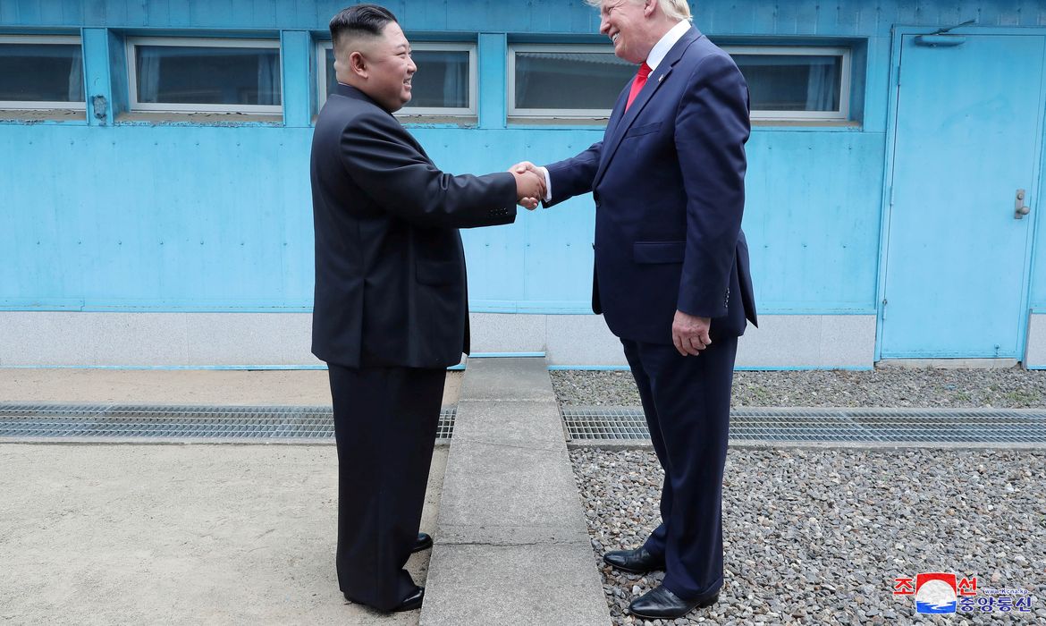 Trump/Kim Jong Un/Coréia do NorteEDITORS - THIS IMAGE WAS