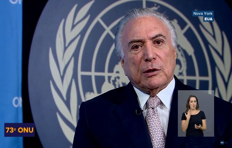 Presidente Michel Temer concedeu entrevista exclusiva para EBC nos Estados Unidos.